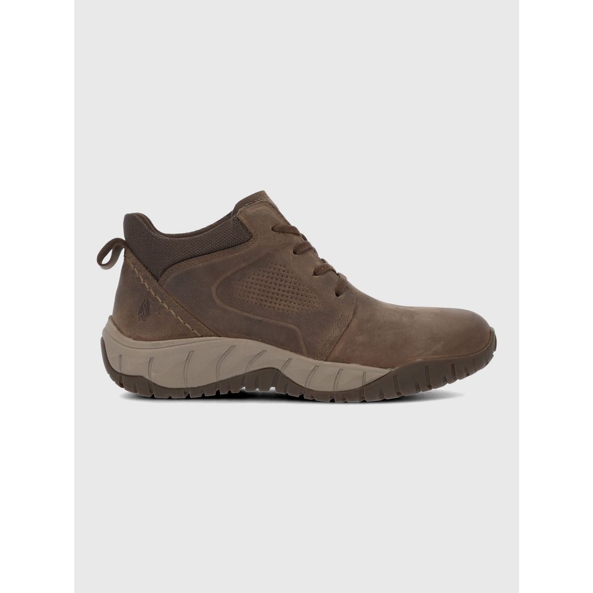 HUSH PUPPIES - Botin Cuero Hombre Bodo Café HUSH PUPPIES