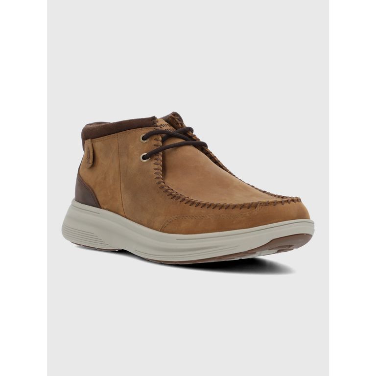 Botin Cuero Hombre Montaro Café