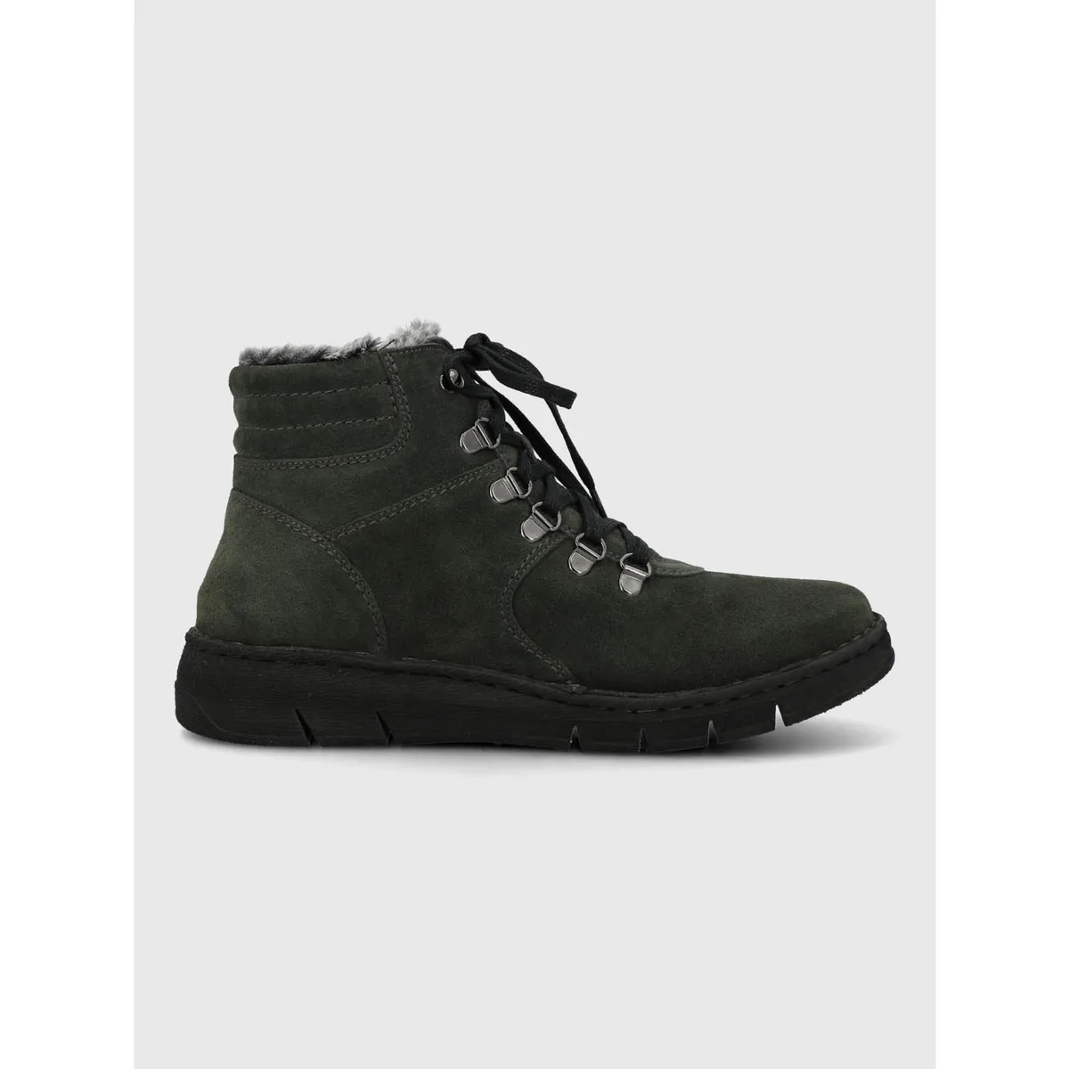 HUSH PUPPIES - Botin Cuero Mujer Wormit Verde HUSH PUPPIES