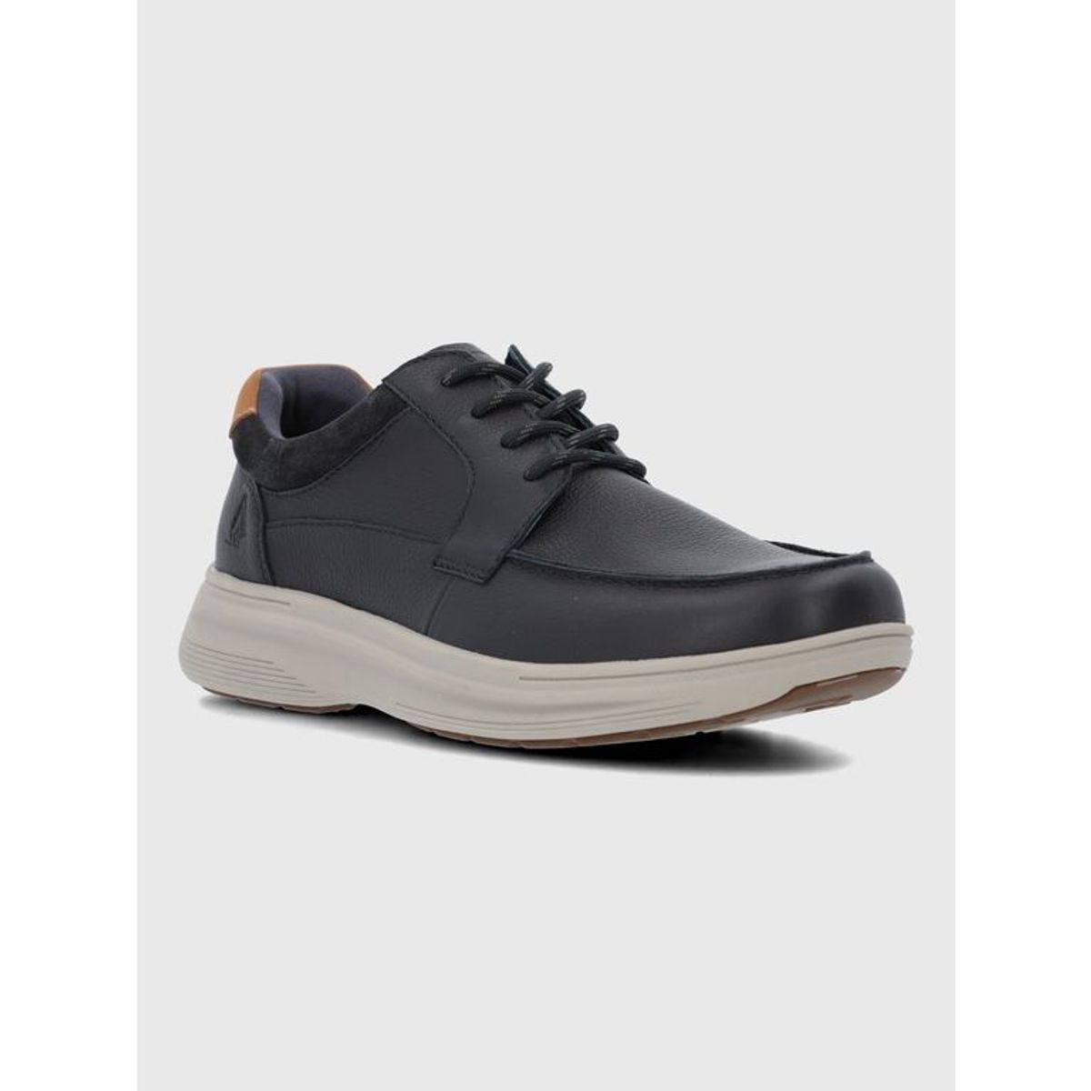 HUSH PUPPIES - Zapatilla Cuero Hombre Molte Azul HUSH PUPPIES