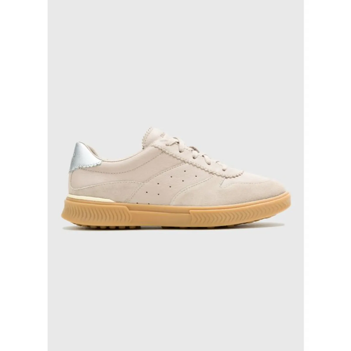 HUSH PUPPIES - Zapatilla Mujer Mae Cap Toe Lace Beige HUSH PUPPIES