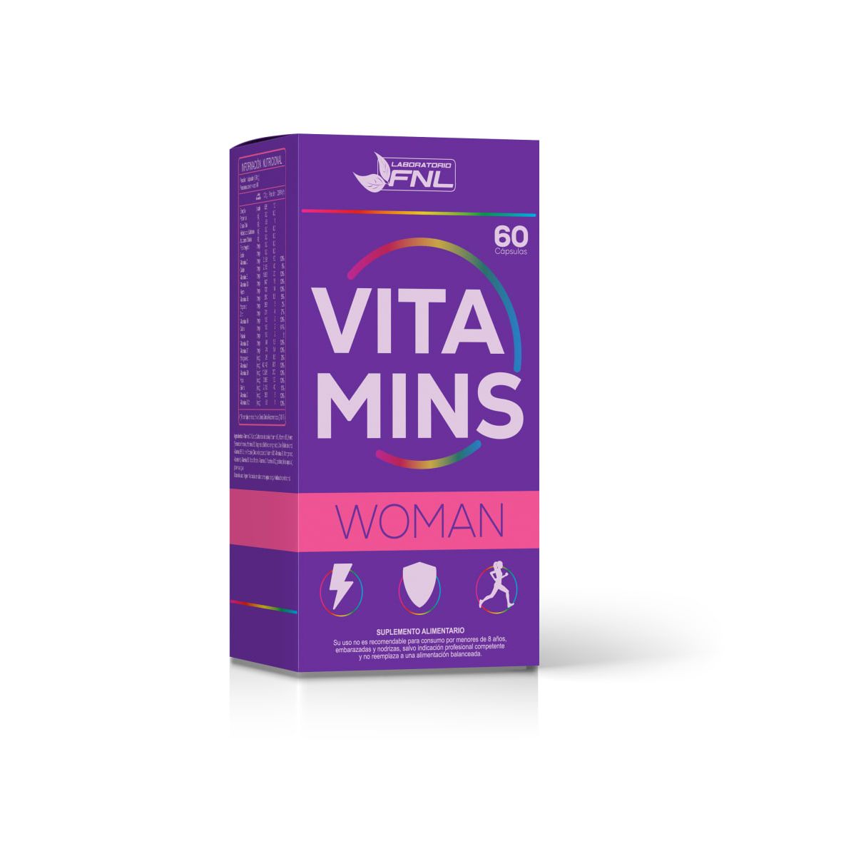 FNL - FNL Suplemento Vitamins Woman 60 cápsulas