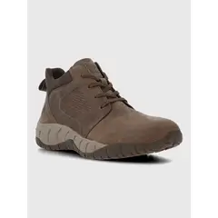 HUSH PUPPIES - Botin Cuero Hombre Bodo Café
