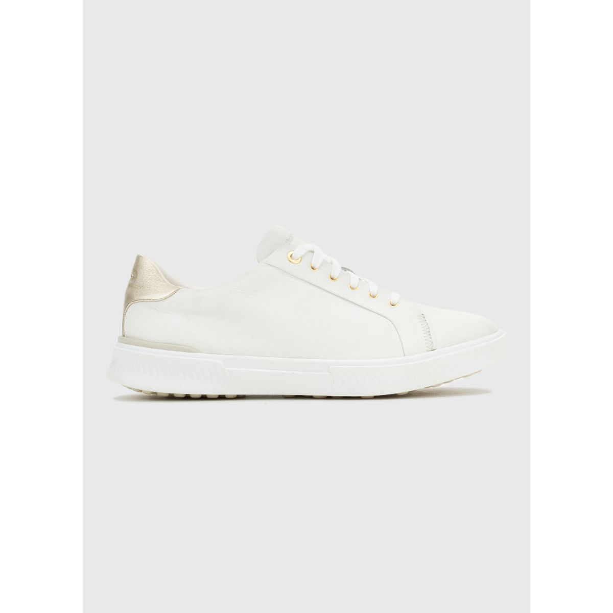 HUSH PUPPIES - Zapatilla Cuero Mujer Mae Laceup Blanco HUSH PUPPIES