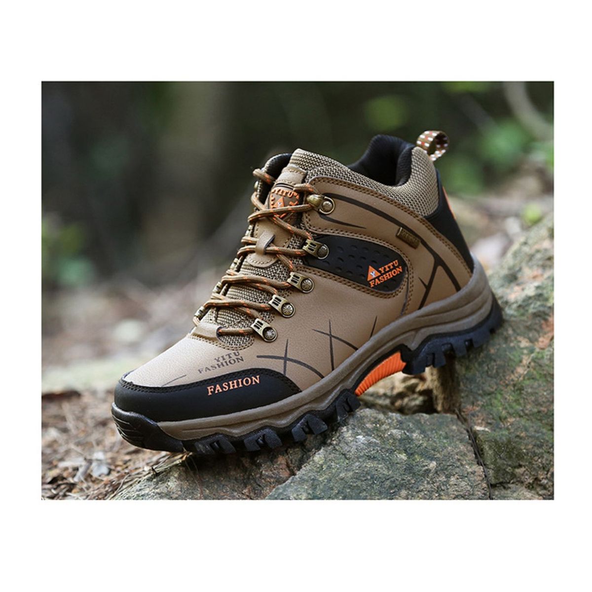 TIOZONEY - Zapatos de montaña para hombre