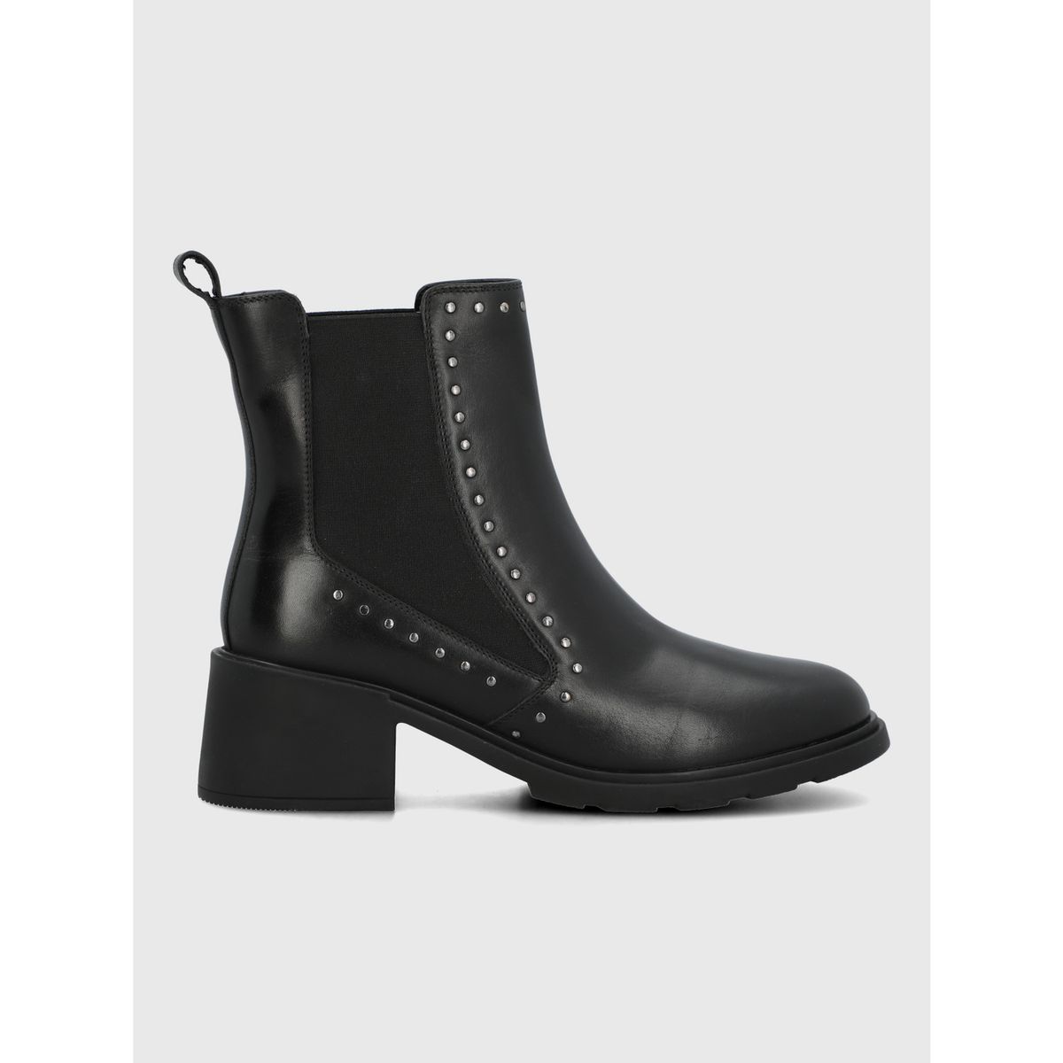 HUSH PUPPIES - Botin Cuero Mujer Lamas Negro HUSH PUPPIES
