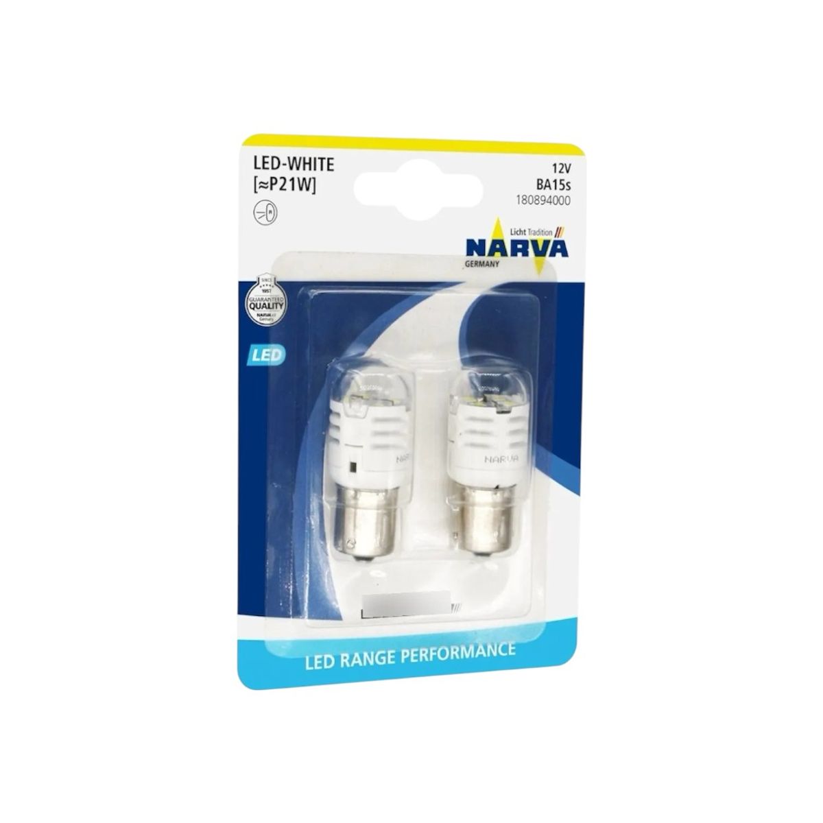 Kit Ampolletas Led P21W 12V para Auto, marca NARVA - Foto 2