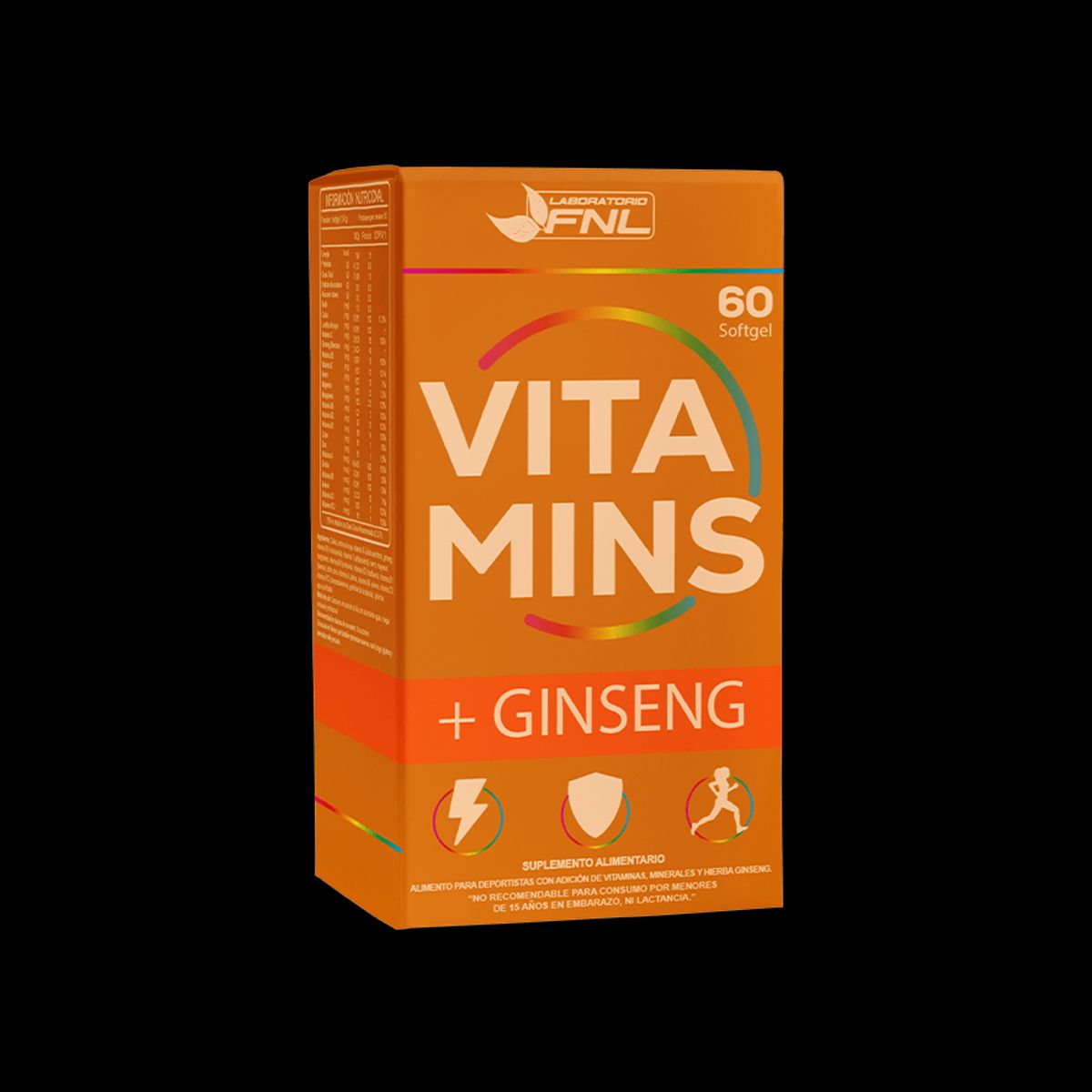 FNL - FNL Suplemento Vitamins + Ginseng