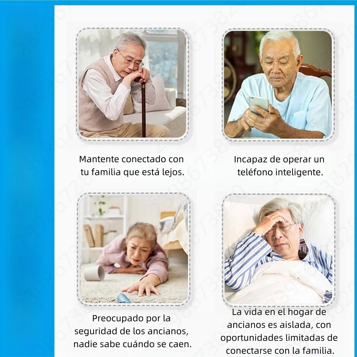 GENERICO - Camara Videollamada Bebes mascotas adulto mayor hogar seguridad Con Visión Nocturna