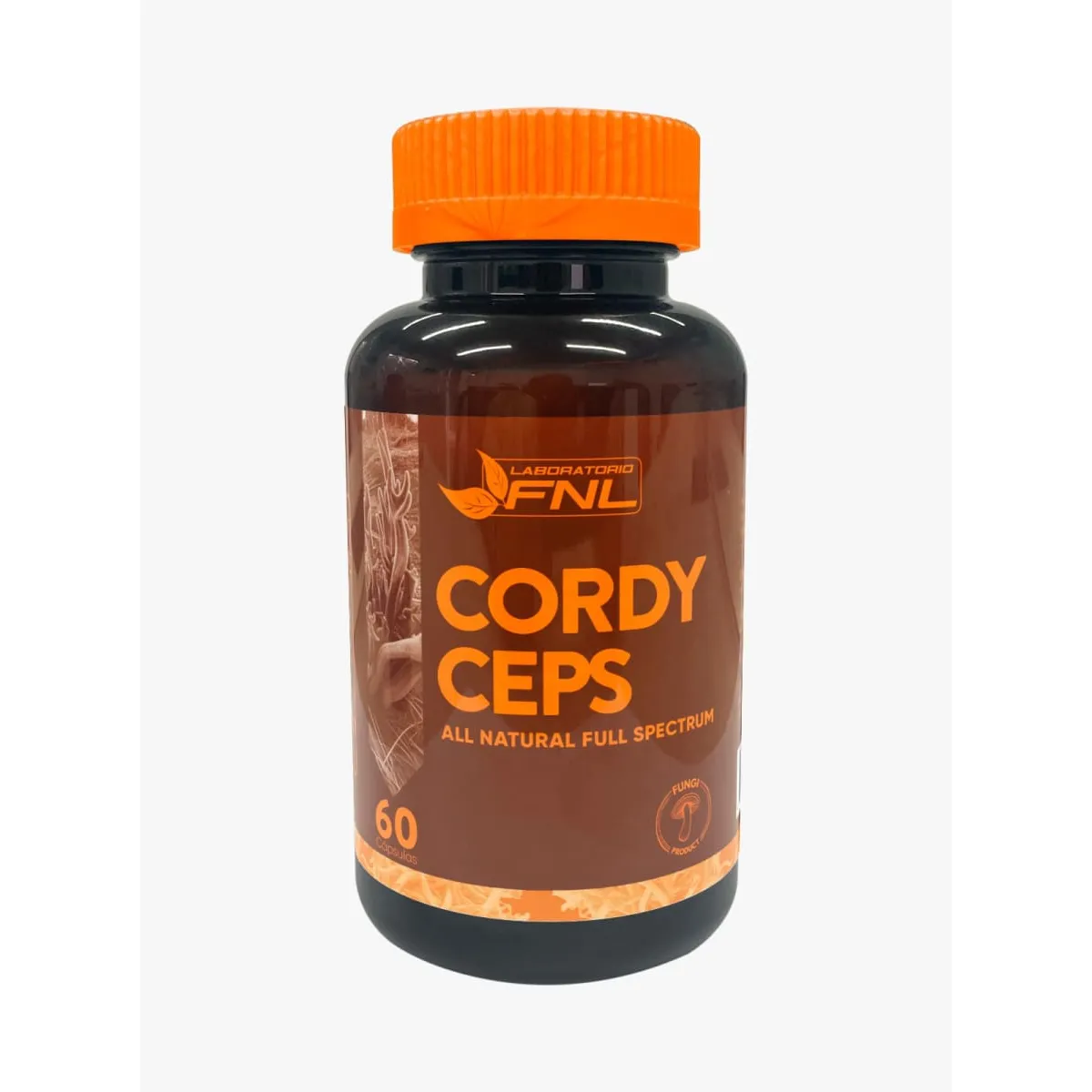 FNL - FNL Suplemento Cordyceps 60 cápsulas
