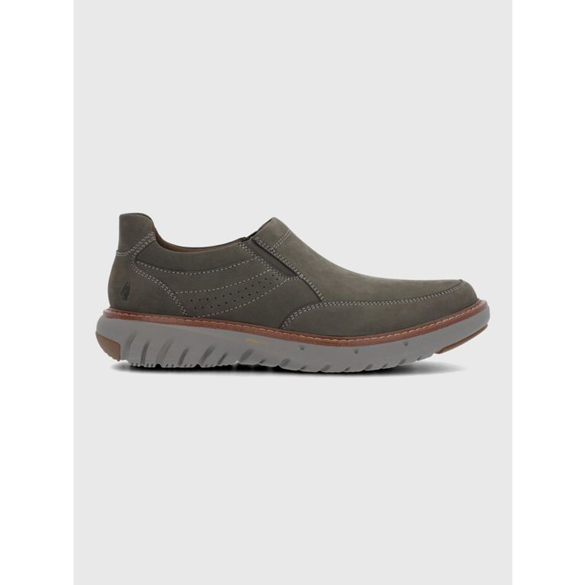 HUSH PUPPIES - Slip On Cuero Hombre Smart Slop Grey HUSH PUPPIES