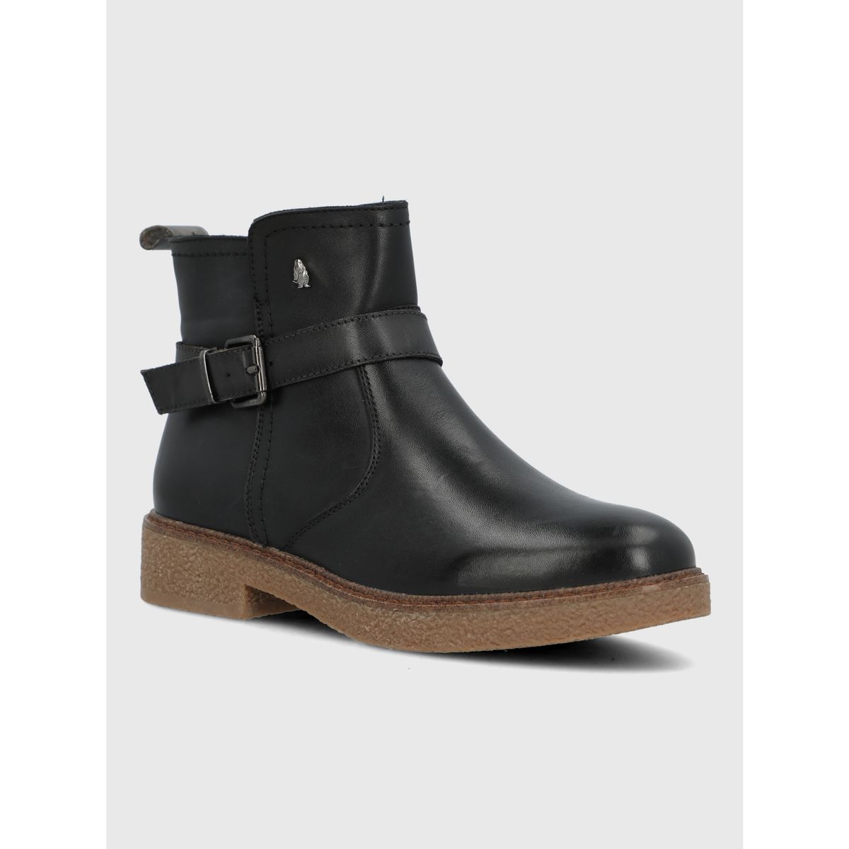HUSH PUPPIES - Botin Cuero Mujer Galla Negro HUSH PUPPIES