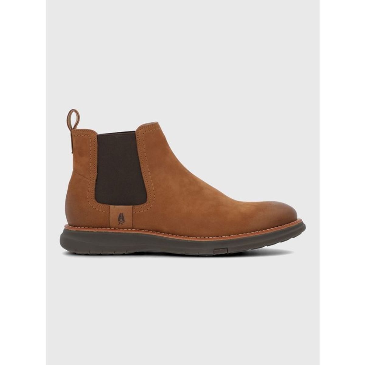HUSH PUPPIES - Botin Cuero Hombre Valmor Café HUSH PUPPIES