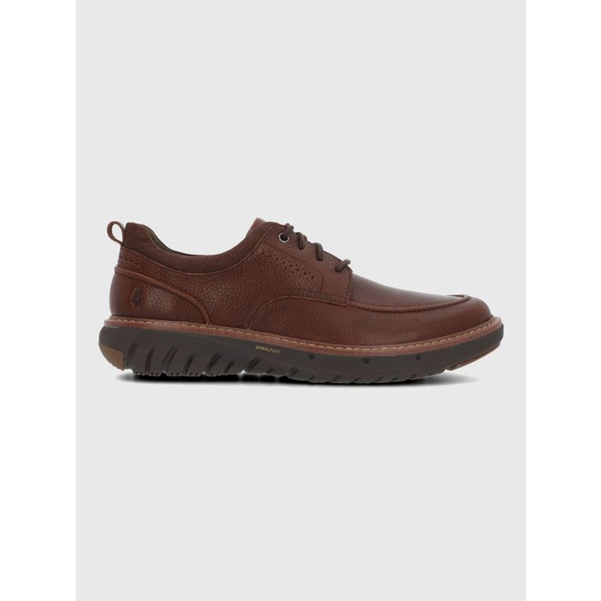 HUSH PUPPIES - Zapato Cuero Hombre Smart Derby Café HUSH PUPPIES
