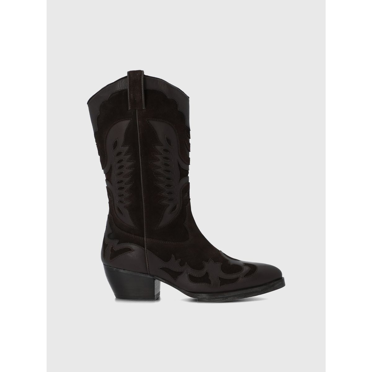 HUSH PUPPIES - Bota Cuero Mujer Frezno Café HUSH PUPPIES