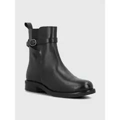 HUSH PUPPIES - Botin Cuero Mujer Andresa Negro