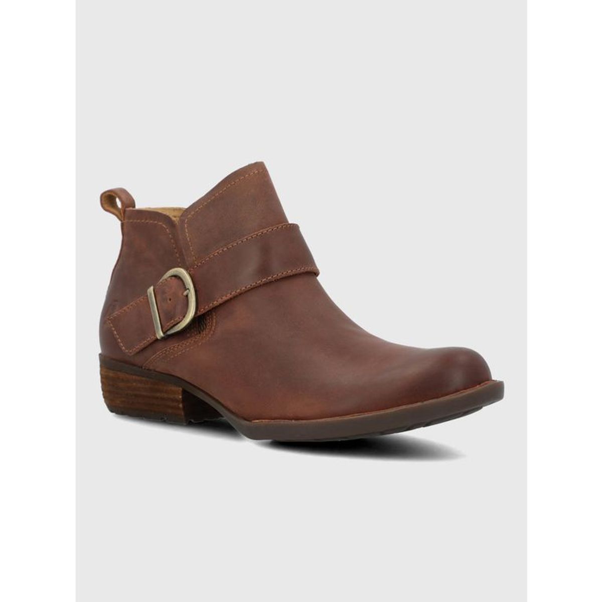 HUSH PUPPIES - Botin Cuero Mujer Raquel Café HUSH PUPPIES