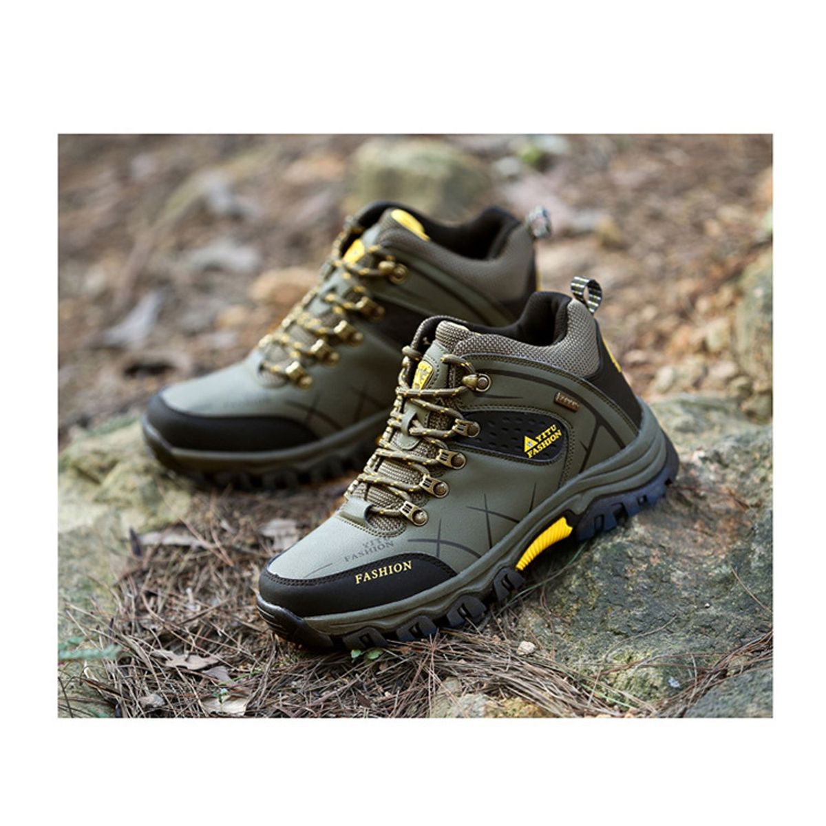 TIOZONEY - Zapatos de montaña para hombre