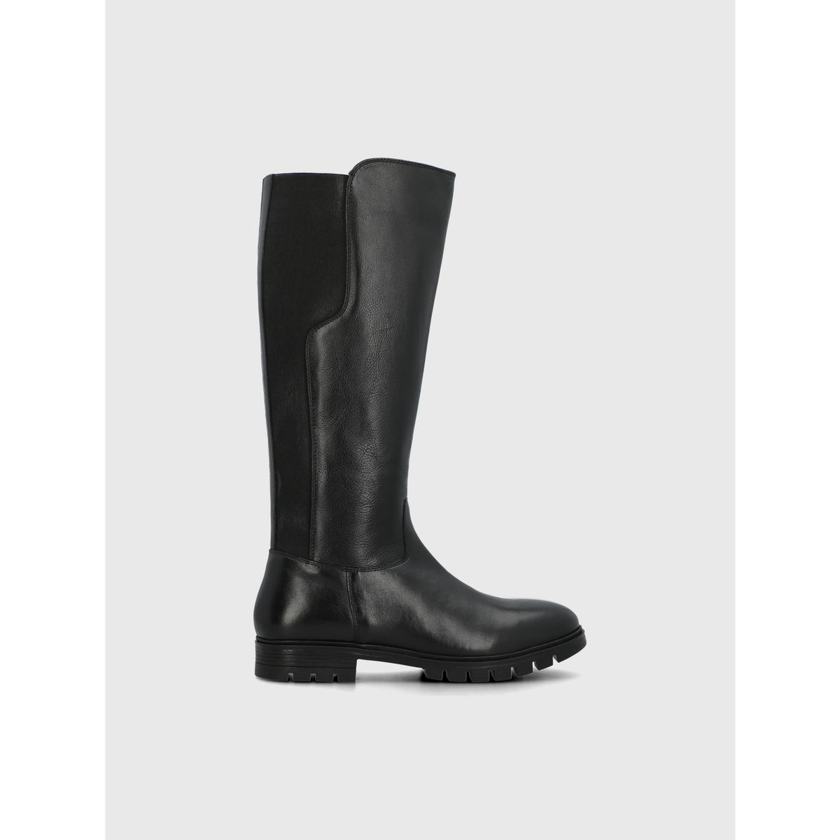 HUSH PUPPIES - Bota Cuero Mujer Marcella Negra HUSH PUPPIES