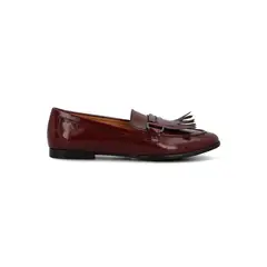 HUSH PUPPIES - Mocasin Cuero Mujer Taling Burdeo