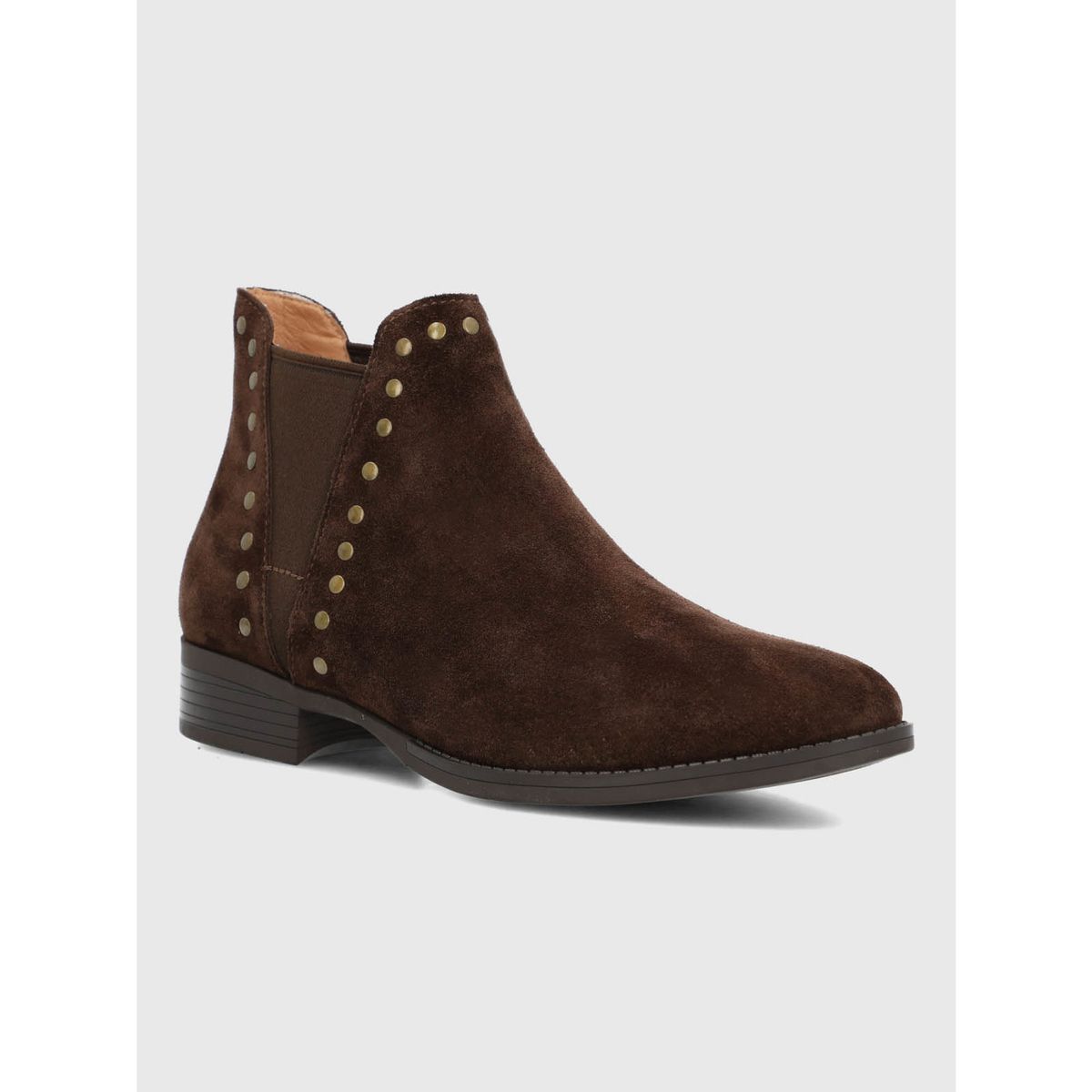 HUSH PUPPIES - Botin Cuero Mujer Alva Café HUSH PUPPIES