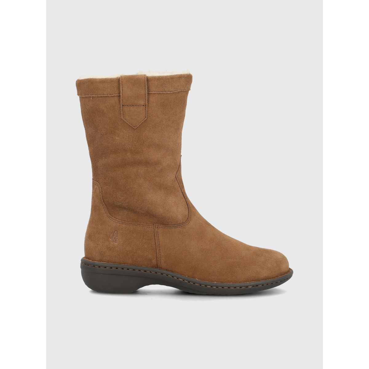 HUSH PUPPIES - Bota Cuero Mujer Kimano Café HUSH PUPPIES