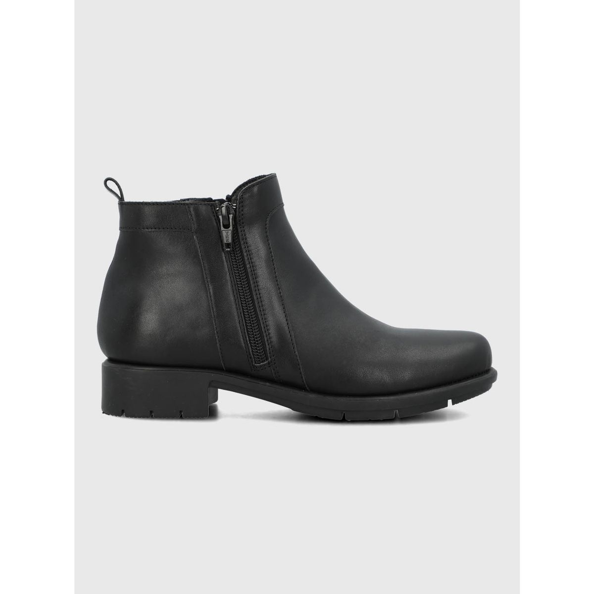 HUSH PUPPIES - Botin Cuero Mujer Patricia Negro HUSH PUPPIES