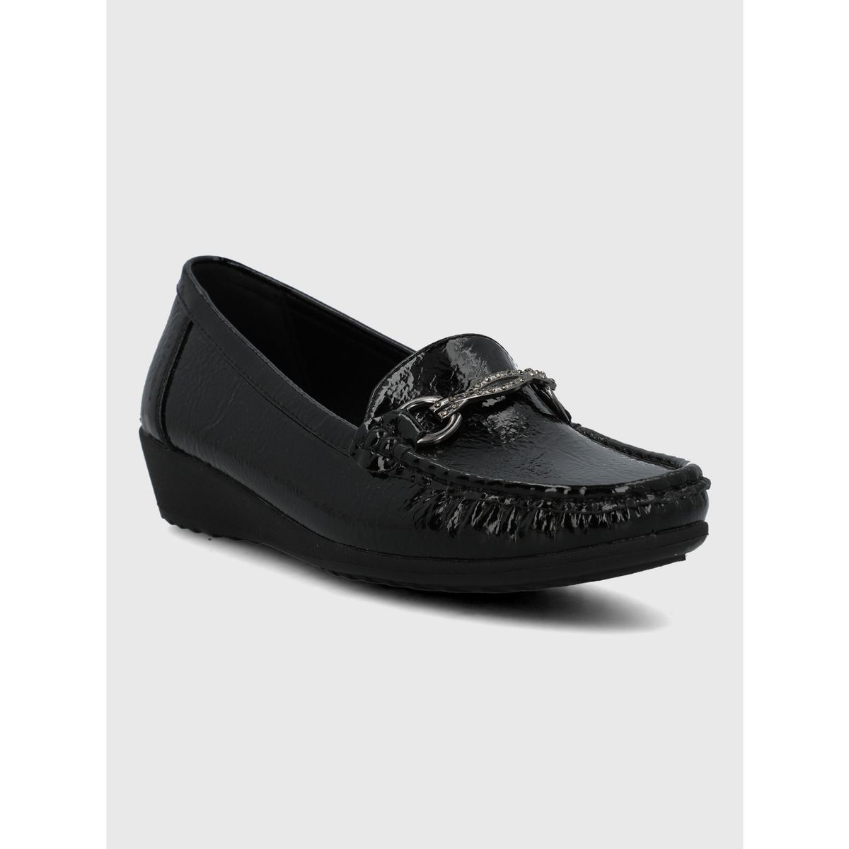 HUSH PUPPIES - Mocasin Mujer Anastasia Negro HUSH PUPPIES
