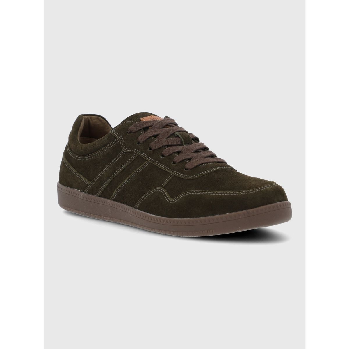 HUSH PUPPIES - Zapatilla Cuero Hombre Mare Café HUSH PUPPIES