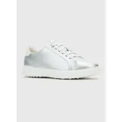 HUSH PUPPIES - Zapatilla Mujer Mae Laceup Metalizado
