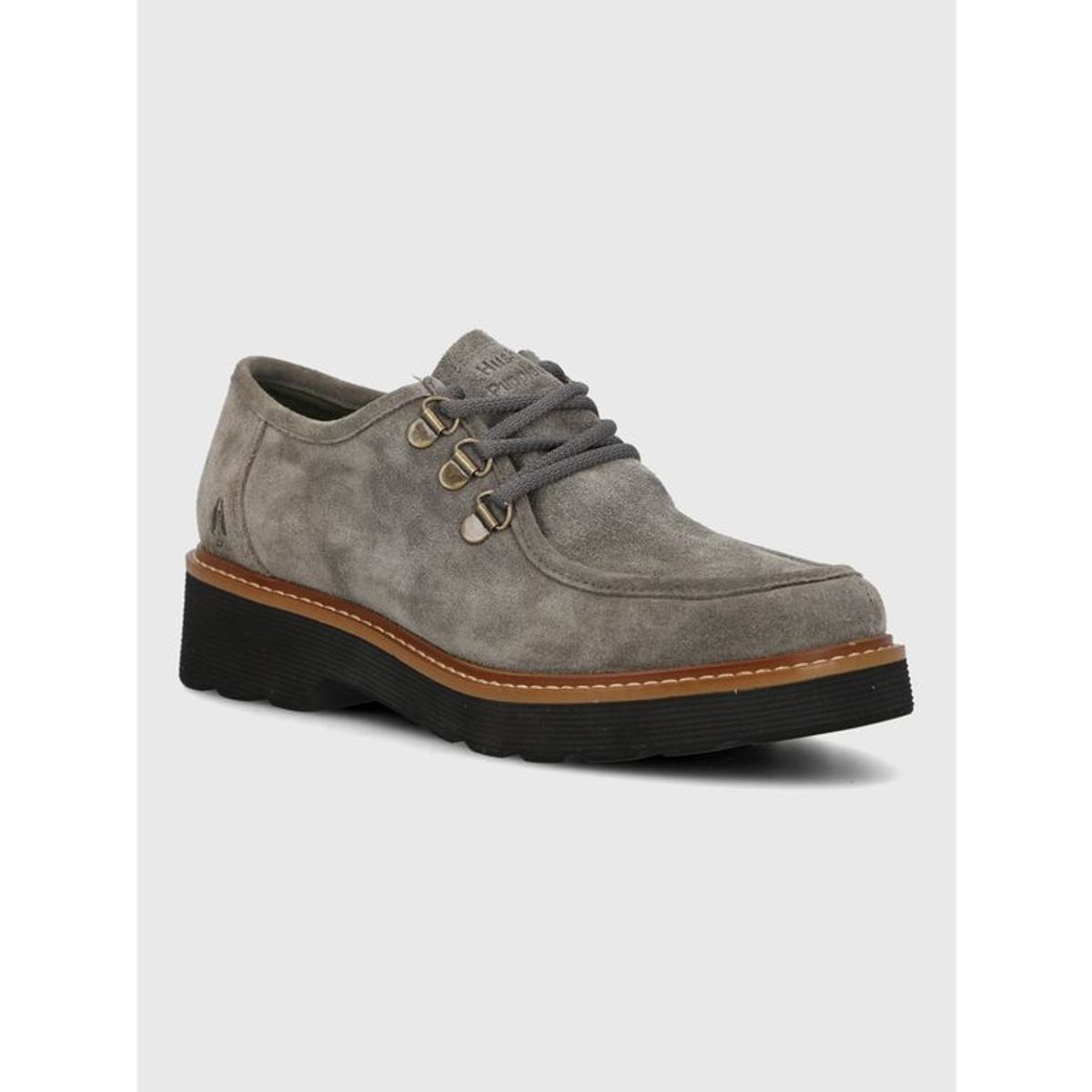 HUSH PUPPIES - Zapato Cuero Mujer Renovo Gris HUSH PUPPIES