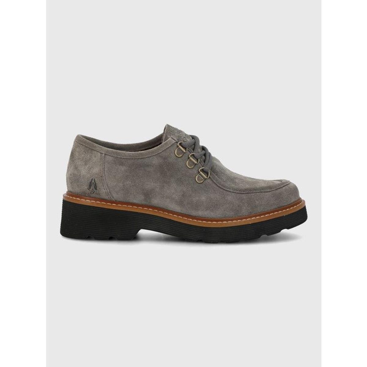 HUSH PUPPIES - Zapato Cuero Mujer Renovo Gris HUSH PUPPIES