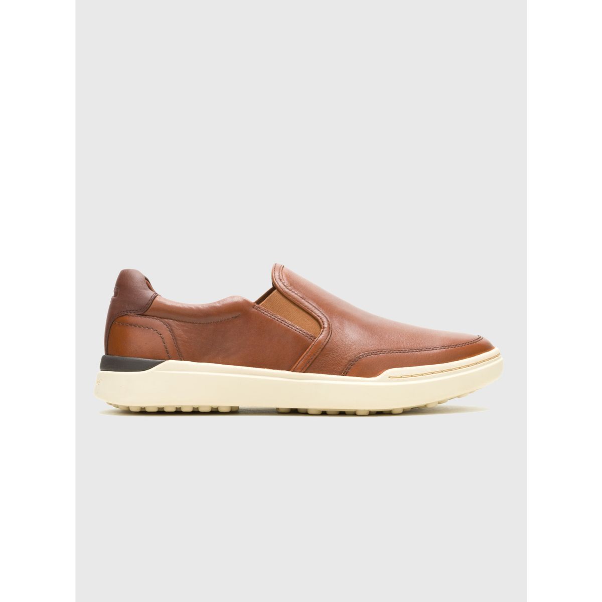 HUSH PUPPIES - Slip On Cuero Hombre Wes Café HUSH PUPPIES