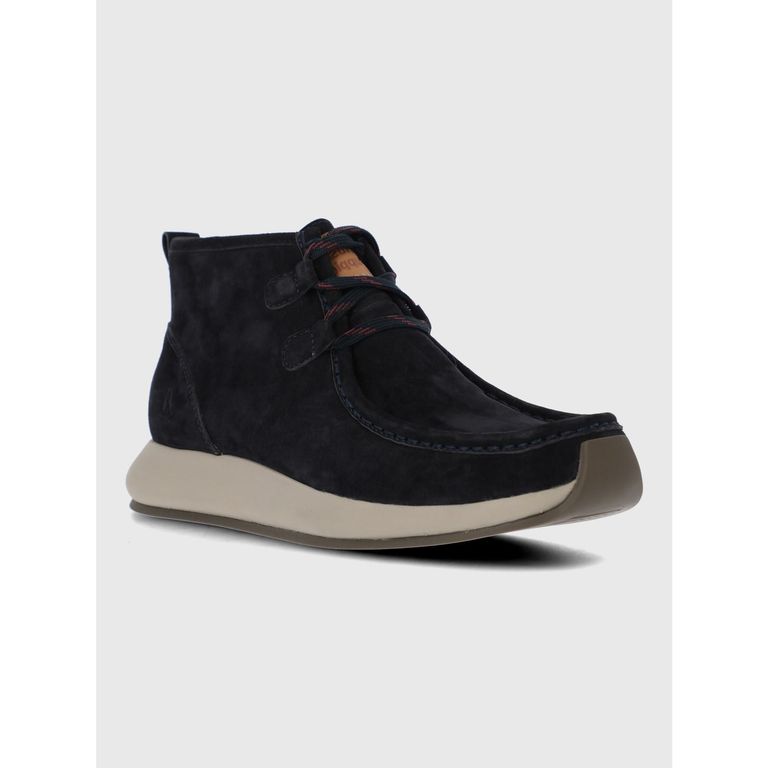 Botin Cuero Hombre Icon Boot Azul