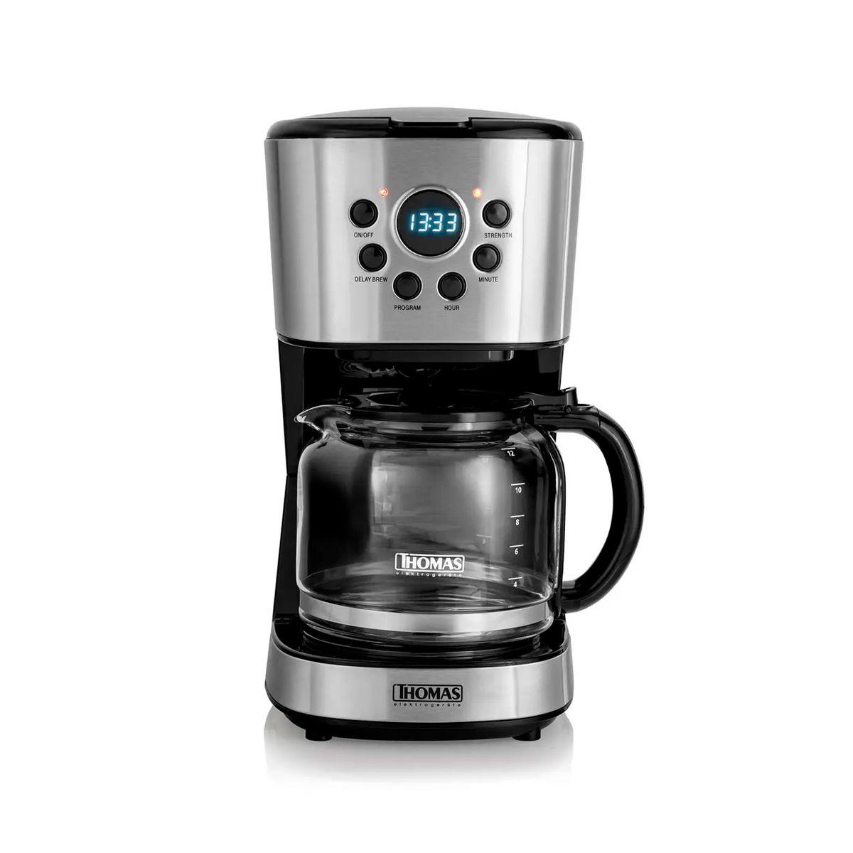 THOMAS - Cafetera Eléctrica Thomas TH-141DI 900W 1,8 Litros