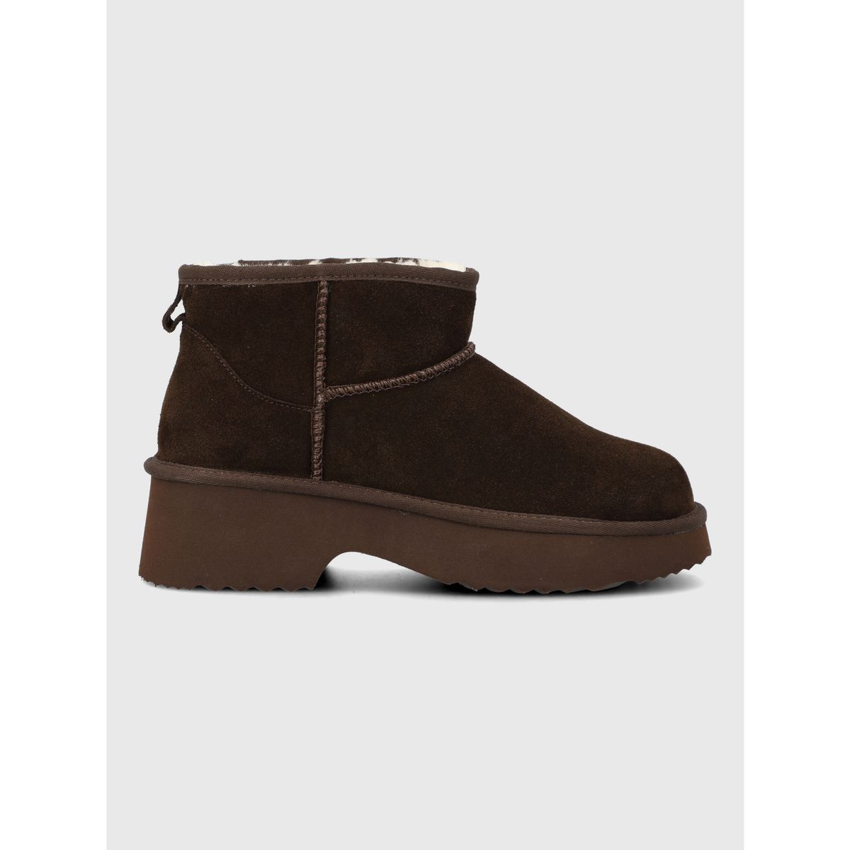 HUSH PUPPIES - Botin Cuero Mujer Erla Café Oscuro HUSH PUPPIES