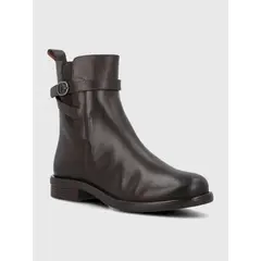 HUSH PUPPIES - Botin Cuero Mujer Andresa Café