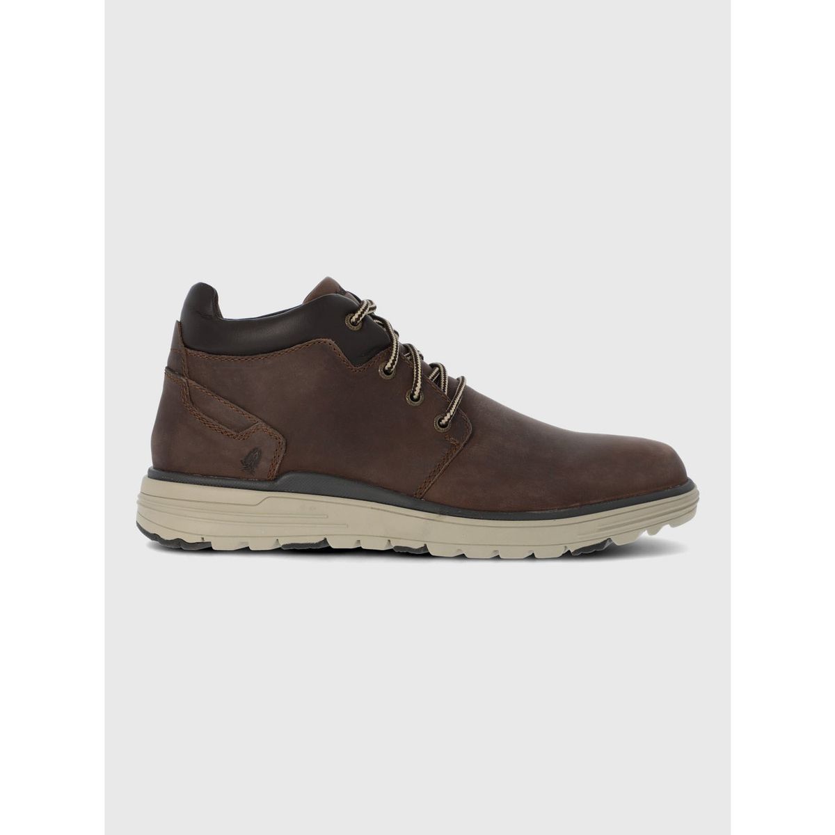 HUSH PUPPIES - Botin Cuero Hombre William Café HUSH PUPPIES