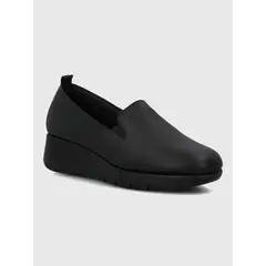 HUSH PUPPIES - Slip On Cuero Mujer Judita Negro