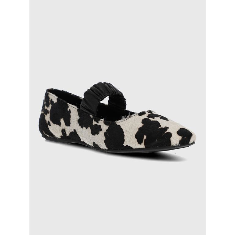 Ballerina Cuero Mujer Miled Multicolor