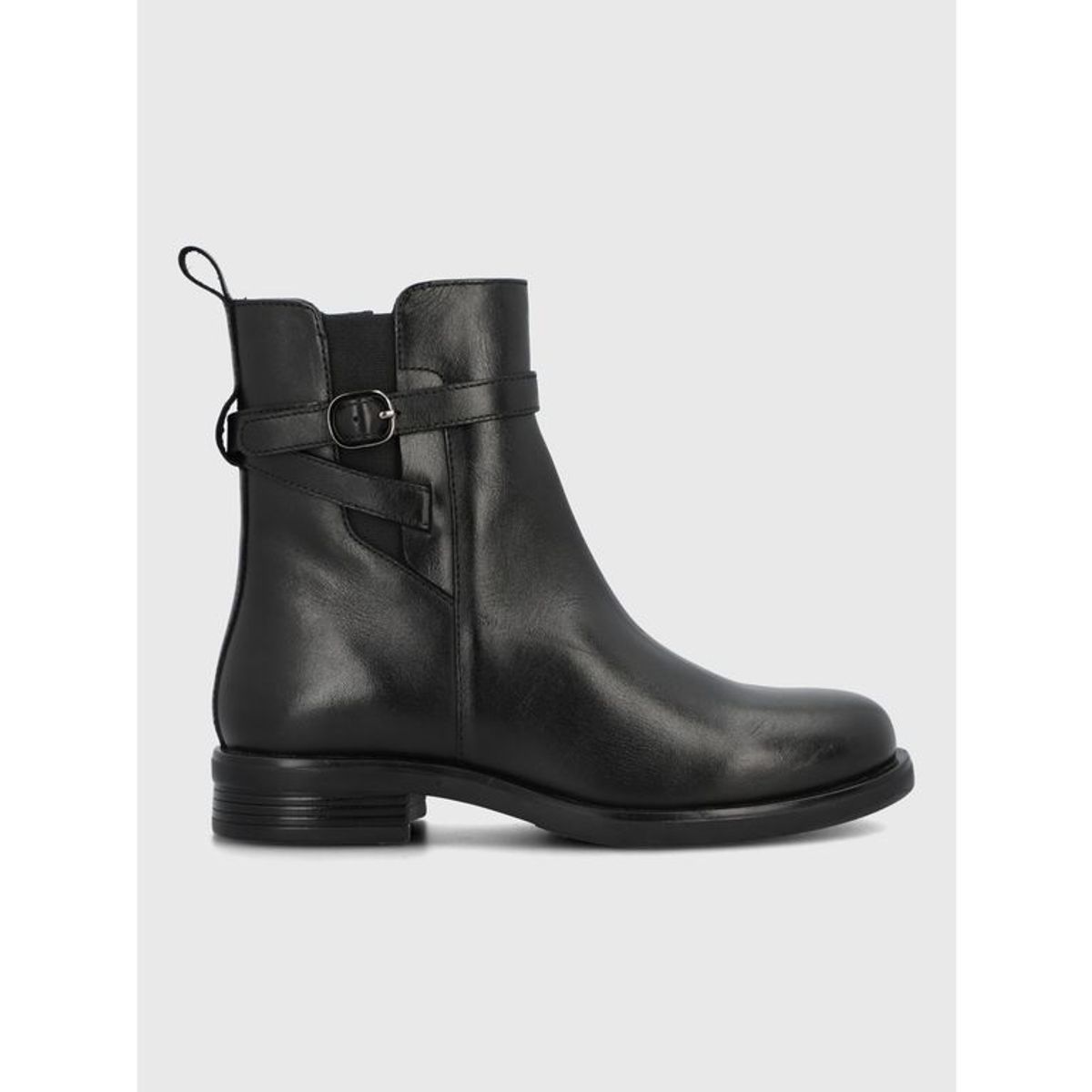 HUSH PUPPIES - Botin Cuero Mujer Andresa Negro HUSH PUPPIES
