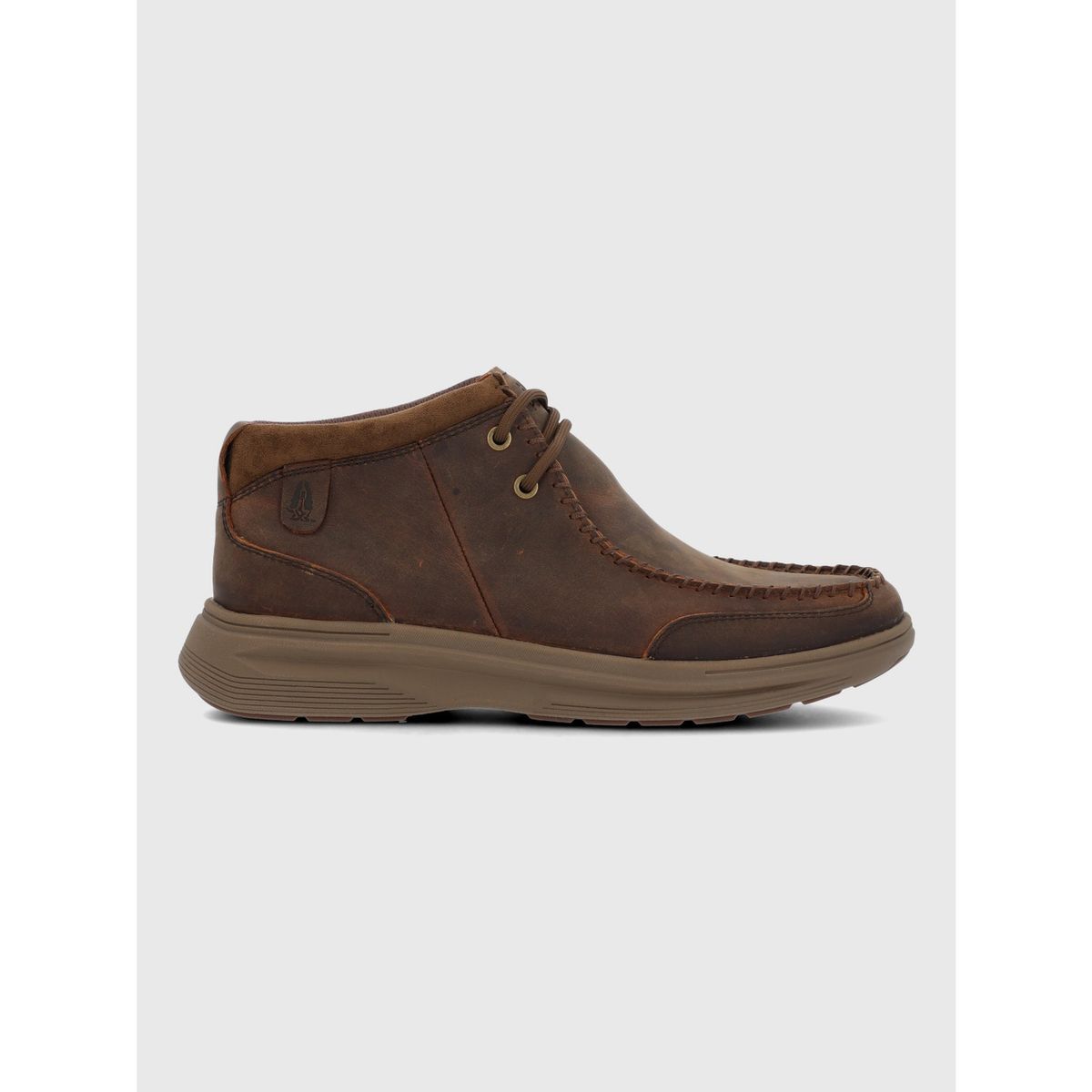 HUSH PUPPIES - Botin Cuero Hombre Montaro Café Oscuro HUSH PUPPIES