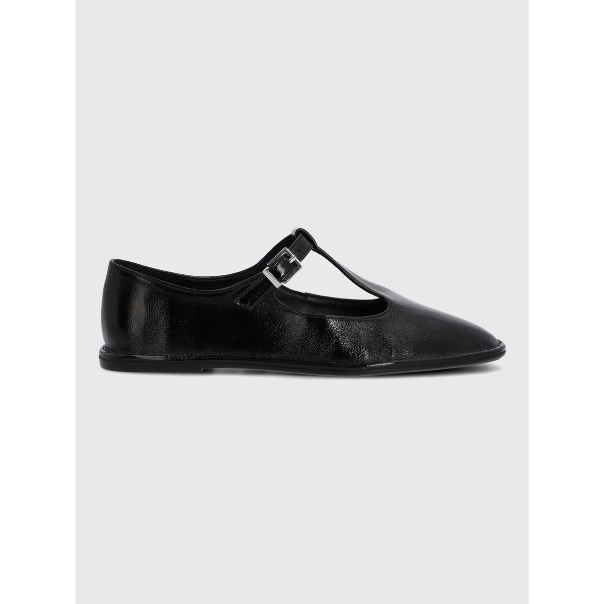 HUSH PUPPIES - Ballerina Cuero Mujer Merly Negra HUSH PUPPIES