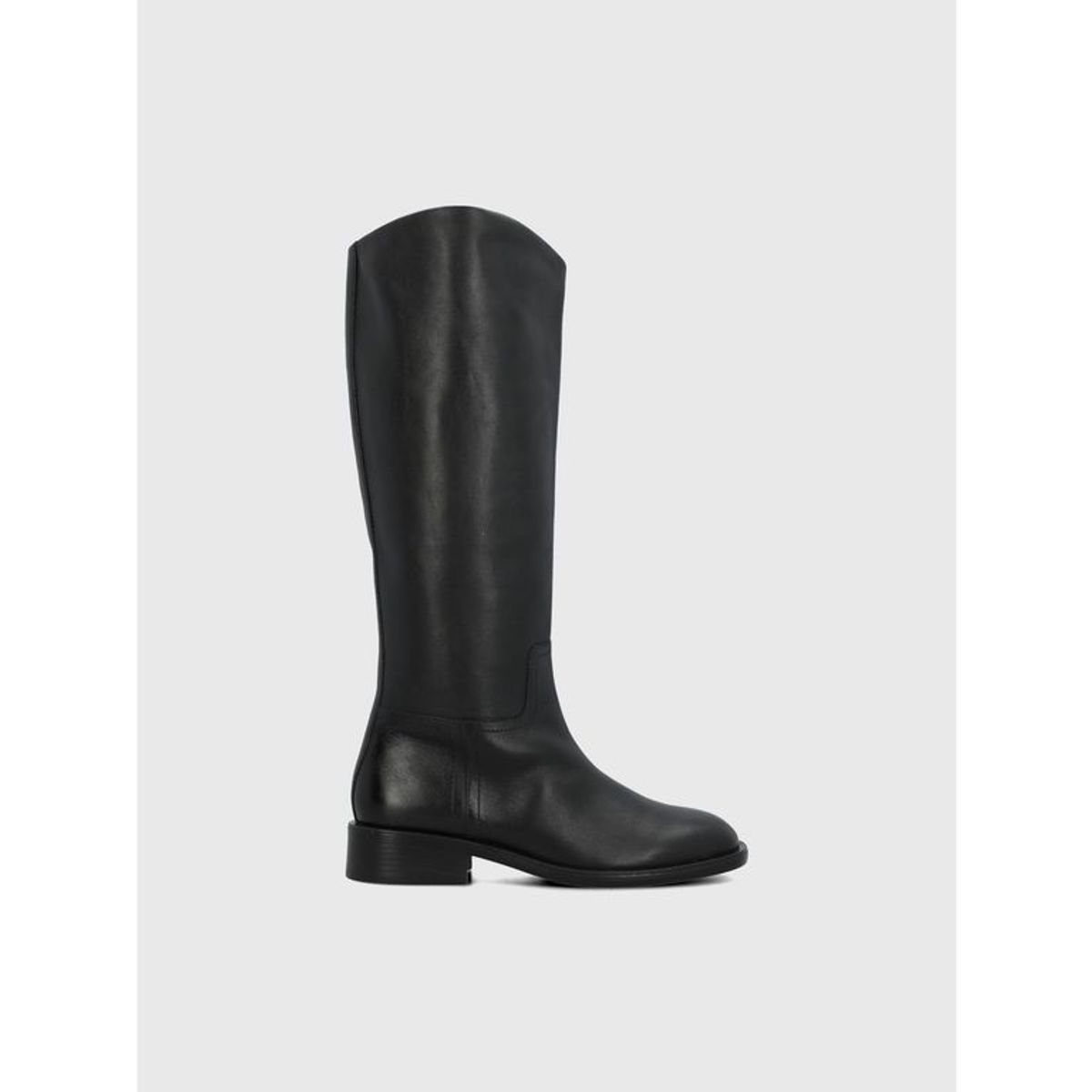 HUSH PUPPIES - Bota Cuero Mujer Jorse Negra HUSH PUPPIES