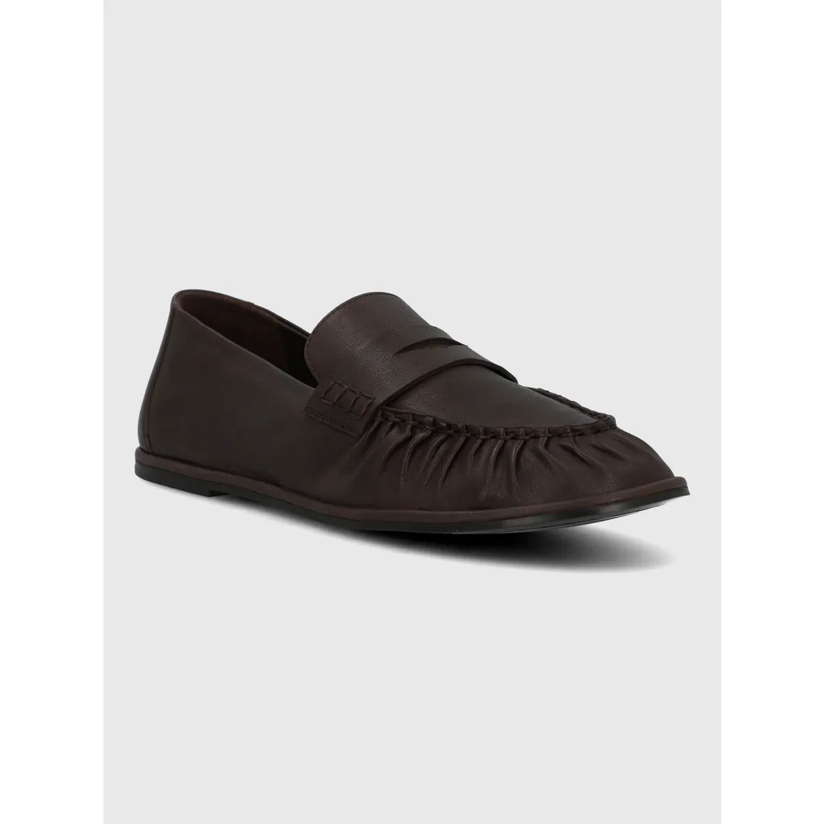 HUSH PUPPIES - Mocasin Cuero Mujer Ninna Café HUSH PUPPIES