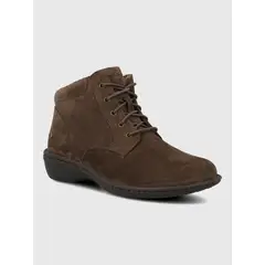 HUSH PUPPIES - Botin Cuero Mujer Sazon Café