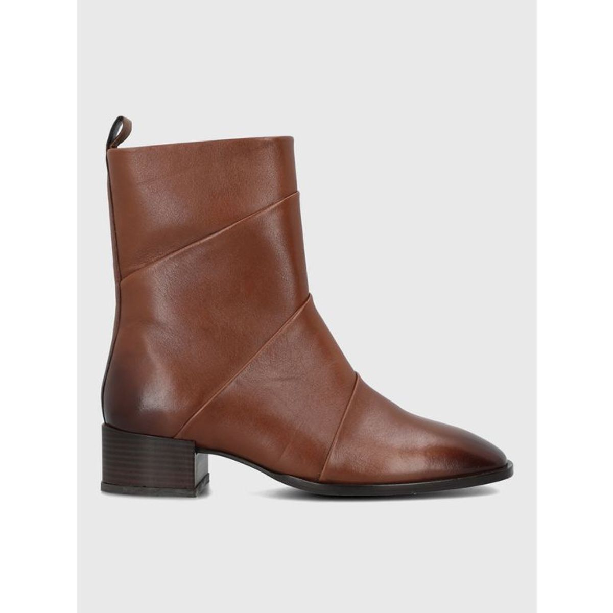 HUSH PUPPIES - Botin Cuero Mujer Ivvy II Café HUSH PUPPIES