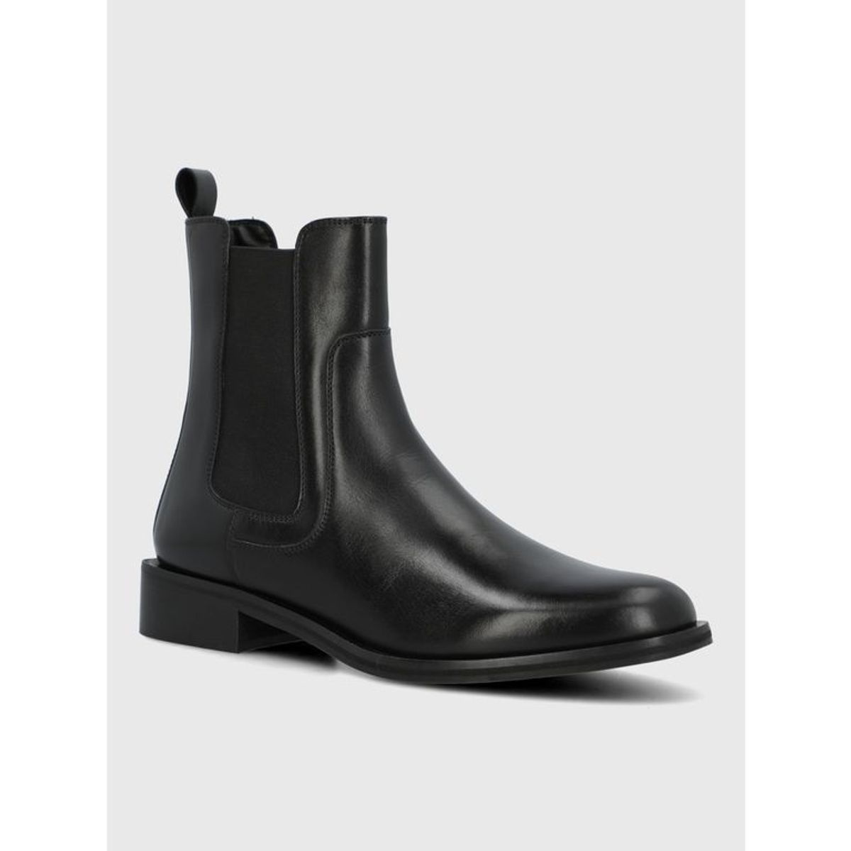 HUSH PUPPIES - Botin Cuero Mujer Rivor Negro HUSH PUPPIES