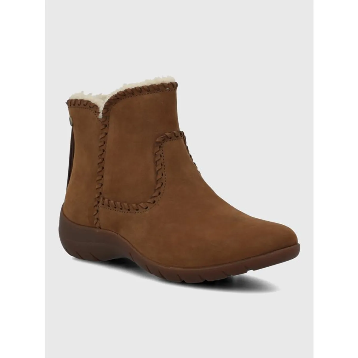 HUSH PUPPIES - Botin Cuero Mujer Orla Café HUSH PUPPIES