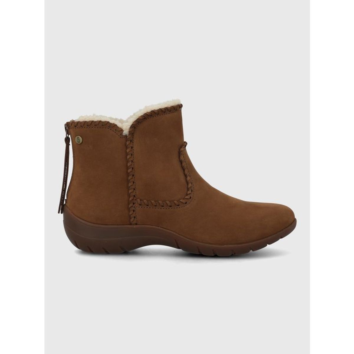 HUSH PUPPIES - Botin Cuero Mujer Orla Café HUSH PUPPIES